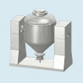 Cristalizador rotatorio cónico simple industrial y farmacéutico